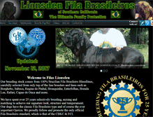 Tablet Screenshot of filaslionsden.com